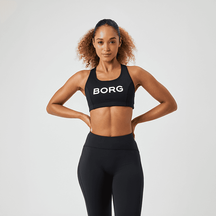 Mid Support Sport‑BH Svart – från Björn Borg – 499 kr – hos Bodystore