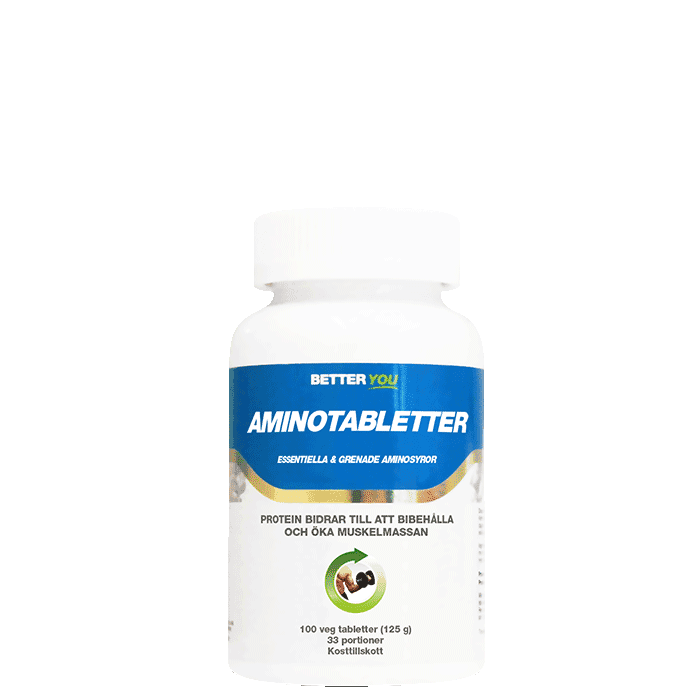 Aminotabletter 100 tabletter från Better You – köp hos Bodystore