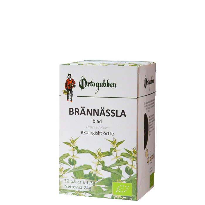 Brännässla Te 20 påsar – från Örtagubben – 59 kr – hos Bodystore