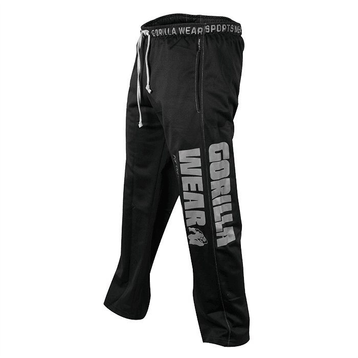 Logo Mesh Pants, Black – från Gorilla Wear – 549 kr – hos Bodystore
