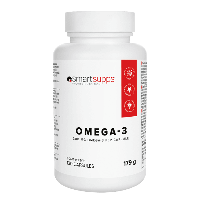 Omega-3 130 kapslar – från SmartSupps – 99 kr – hos Bodystore