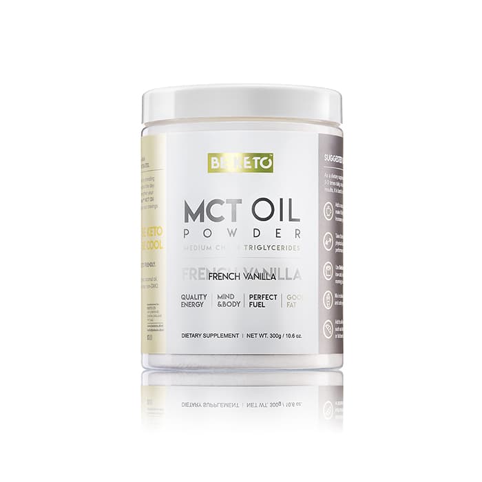 KETO MCT Oil Powder 300 g French Vanilla – från BeKeto – 251 kr – hos Bodystore