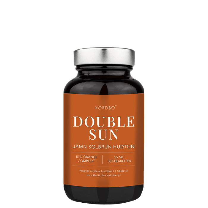 Double Sun Betakaroten 50 kapslar – från Nordbo – 159 kr – hos Bodystore