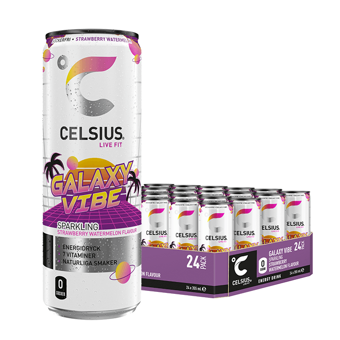 24 x Celsius Energidryck 355 ml – från Celsius – 489 kr – hos Bodystore