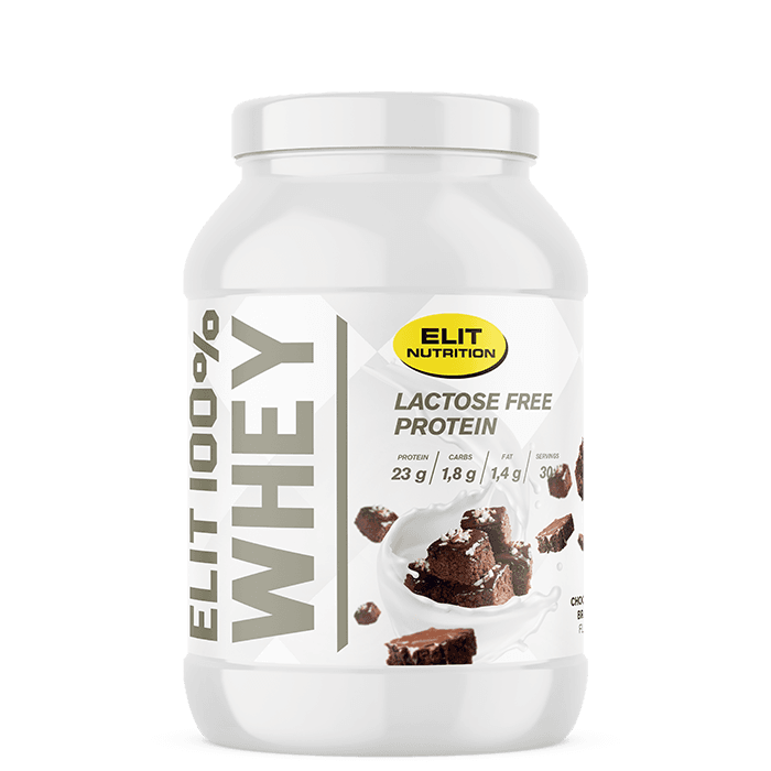 ELIT 100% Whey Laktosfritt Proteinpulver 900 g – från Elit Nutrition – 499 kr – hos Bodystore