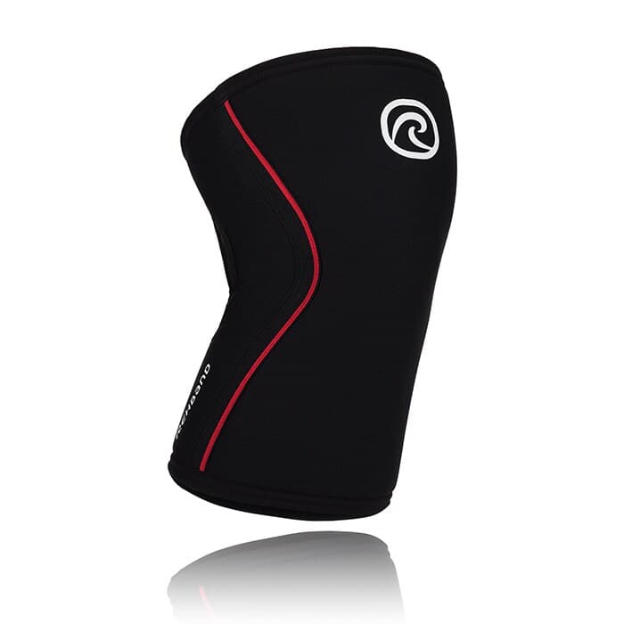 RX Knäskydd 7mm Svart/Röd – från Rehband – 499 kr – hos Bodystore