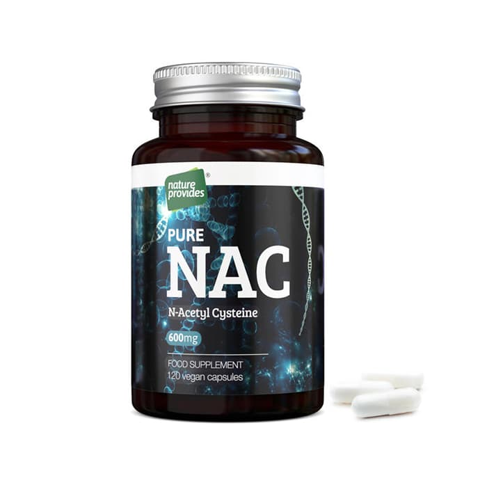 NAC (N-Acetyl Cysteine) 120 kapslar – från Nature Provides – 289 kr – hos Bodystore