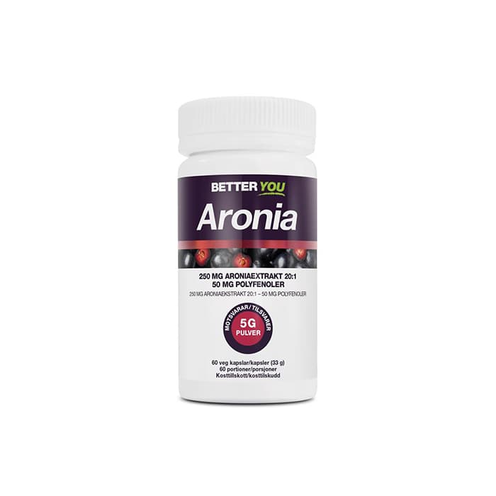 Aronia 60 kapslar – från Better You – 287 kr – hos Bodystore