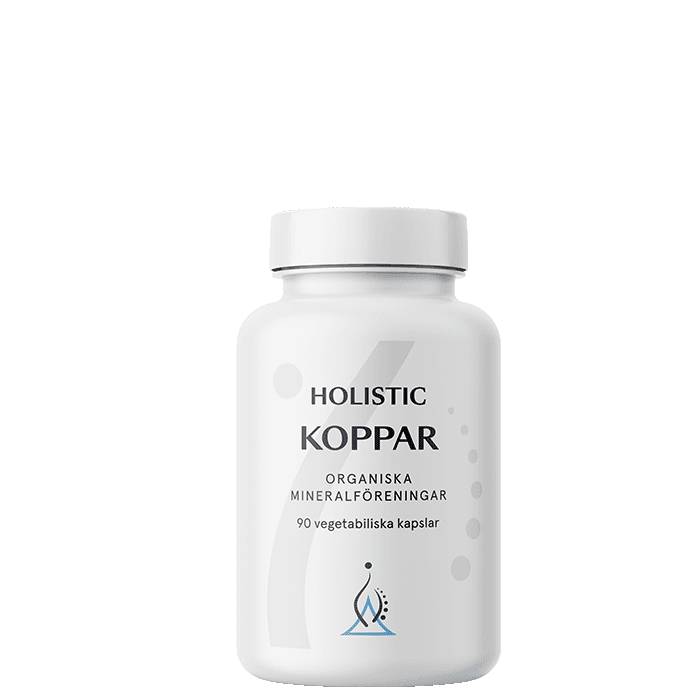 Koppar 2 mg 90 Kapslar från Holistic – köp hos Bodystore