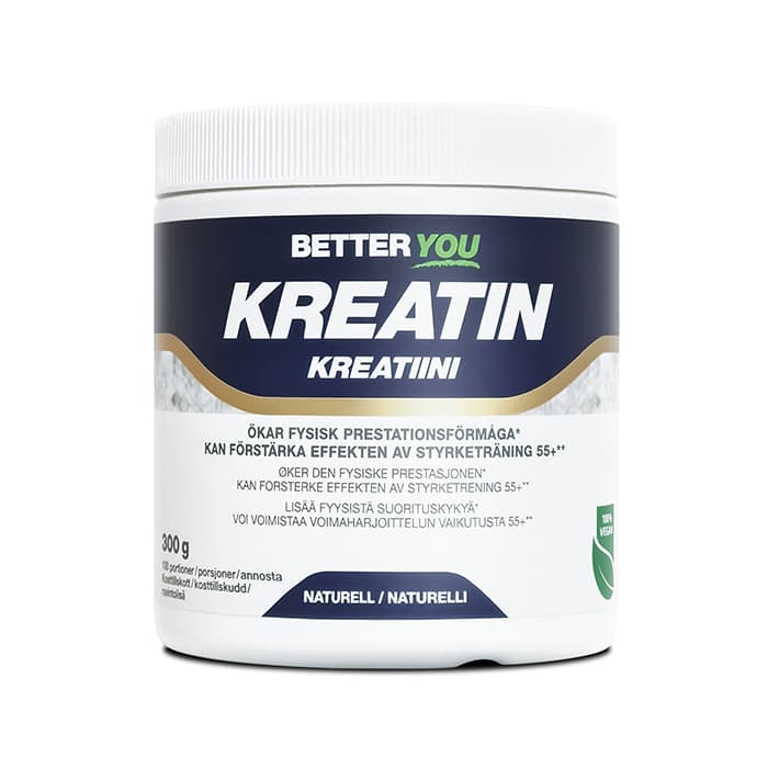 Kreatinpulver 300 g Naturell från Better You – köp hos Bodystore