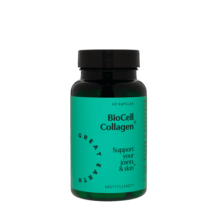 BioCell Collagen 60 kapslar från Great Earth – köp hos Bodystore