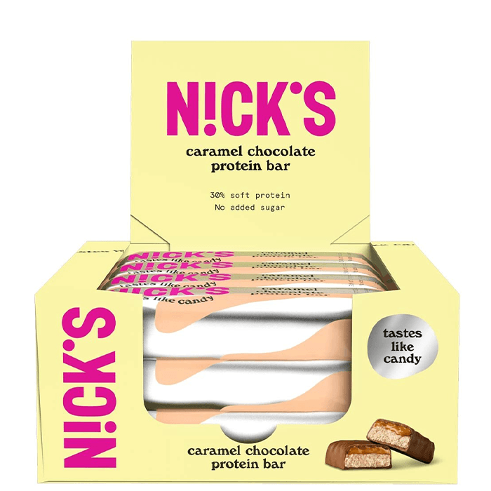 12 x Proteinbar 50 g – från Nicks – 279 kr – hos Bodystore