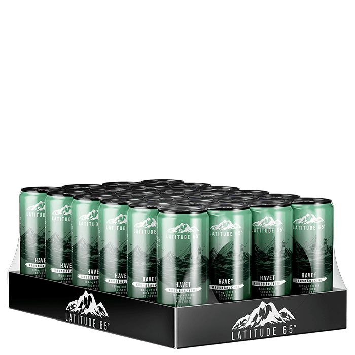 24 x Latitude 65 Energidryck 330 ml – från Latitude 65 – 399 kr – hos Bodystore