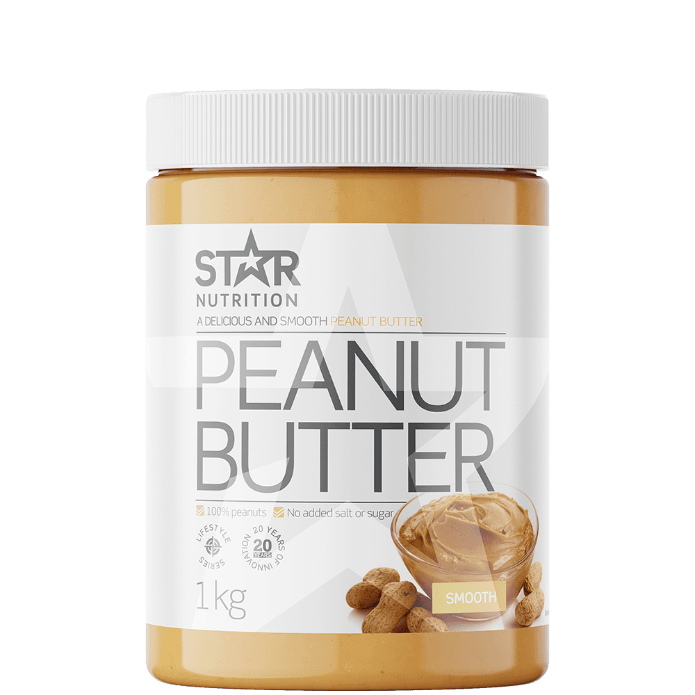 Jordnötssmör 1 kg – från Star Nutrition – 119 kr – hos Bodystore