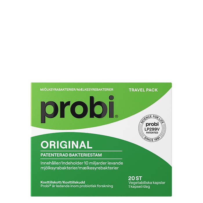 Probi Original Travel Pack 20 – från Probi – 99 kr – hos Bodystore