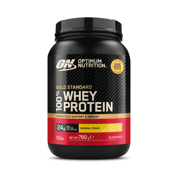 100% Whey Gold Standard Vassleprotein 780 g från Optimum Nutrition – köp hos Bodystore