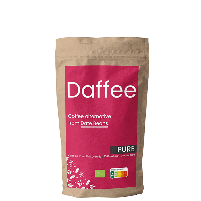 Koffeinfritt Dadelkaffe 250 g – från Daffee – 99 kr – hos Bodystore