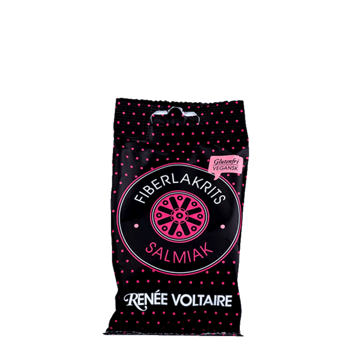 Fiberlakrits Salmiak 125 g – från Renée Voltaire – 42 kr – hos Bodystore