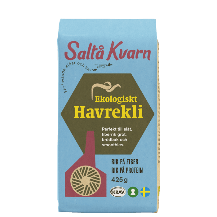 Havrekli 425 g – från Saltå Kvarn – 37 kr – hos Bodystore