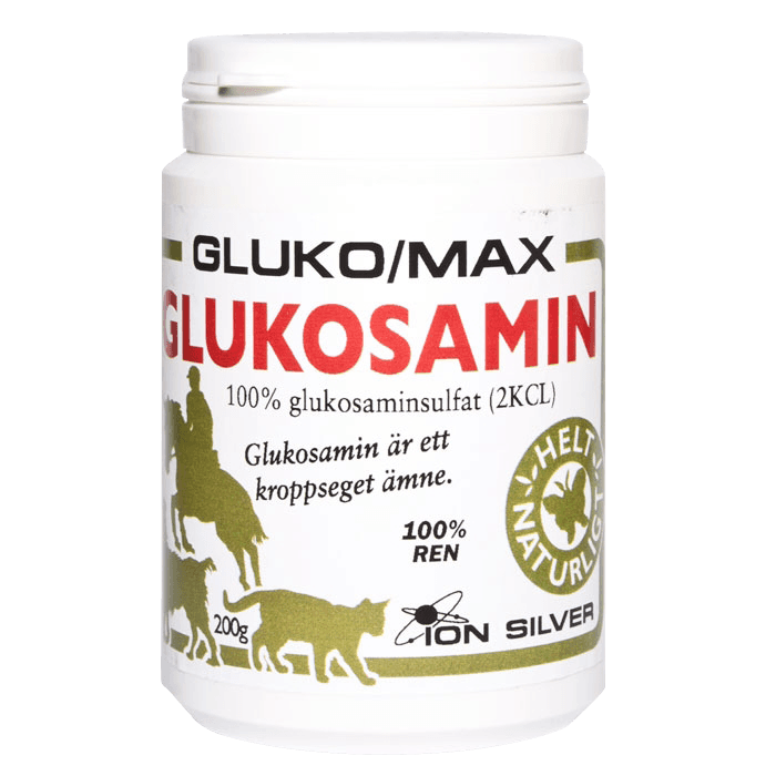 Glukomax Glukosamin 200 g – från Ion Silver – 118 kr – hos Bodystore