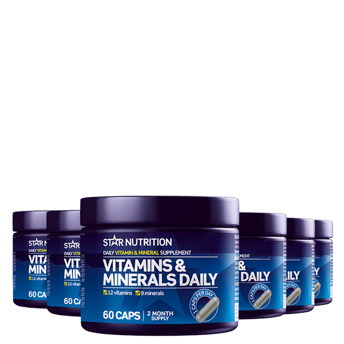 BIG BUY Vitamins & Minerals Daily 360 kapslar – från Star Nutrition – 356 kr – hos Bodystore