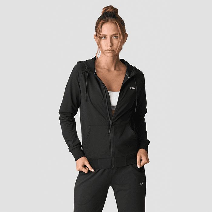 Activity Zip-hoodie Svart – från ICANIWILL – 524 kr – hos Bodystore