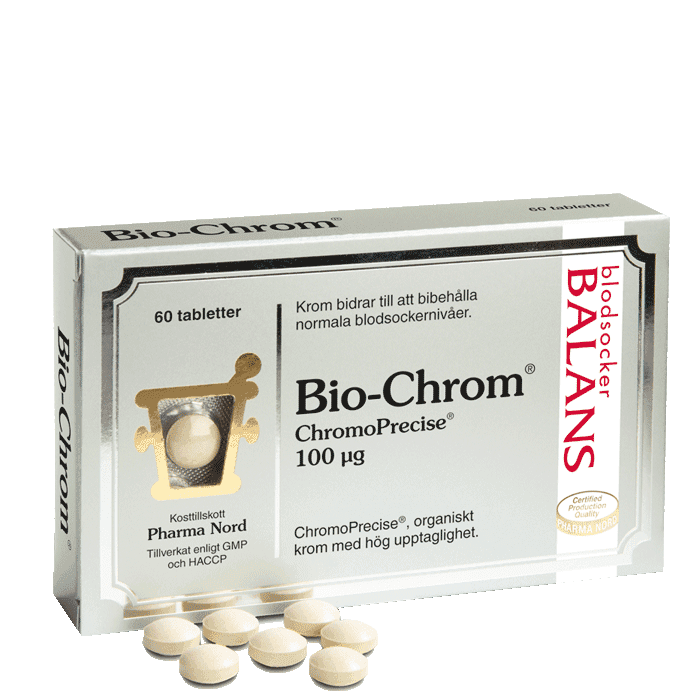 Bio-Chrom 60 tabletter – från Pharma Nord – 161 kr – hos Bodystore