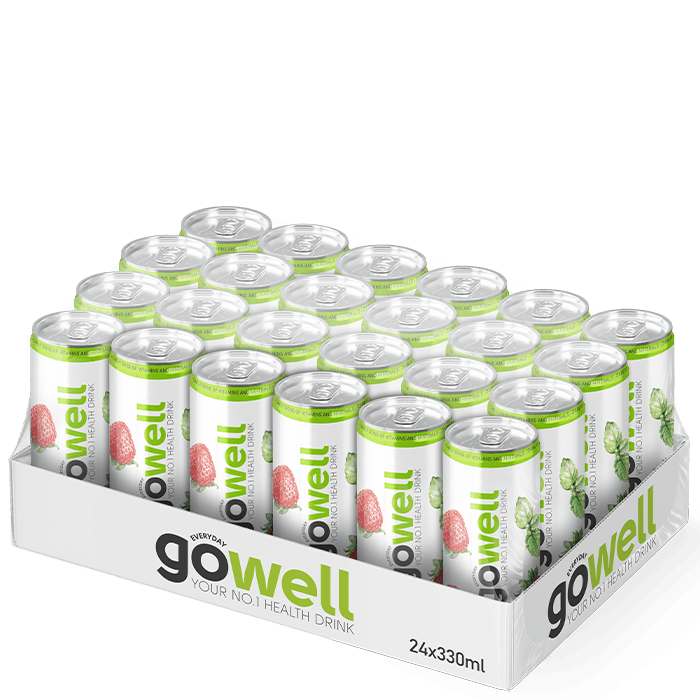 24 x GoWell Funktionsdryck Flak 33 cl – från GoWell – 429 kr – hos Bodystore