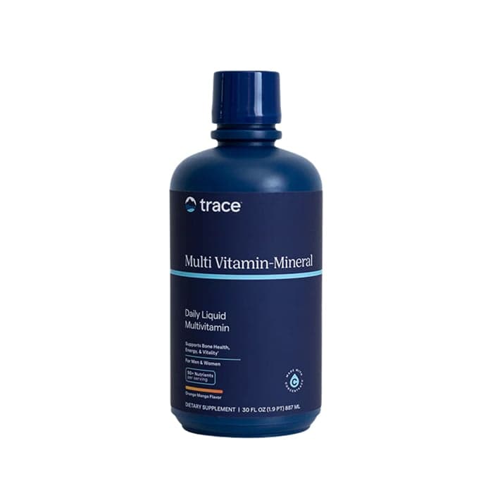 Flytande Vitamin-Mineral Apelsin Mango 887 ml – från Trace Minerals – 595 kr – hos Bodystore