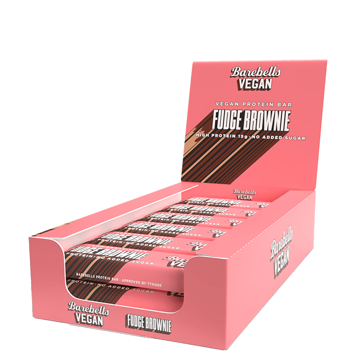 12 x Barebells Vegansk Proteinbar 55 g från Barebells – köp hos Bodystore