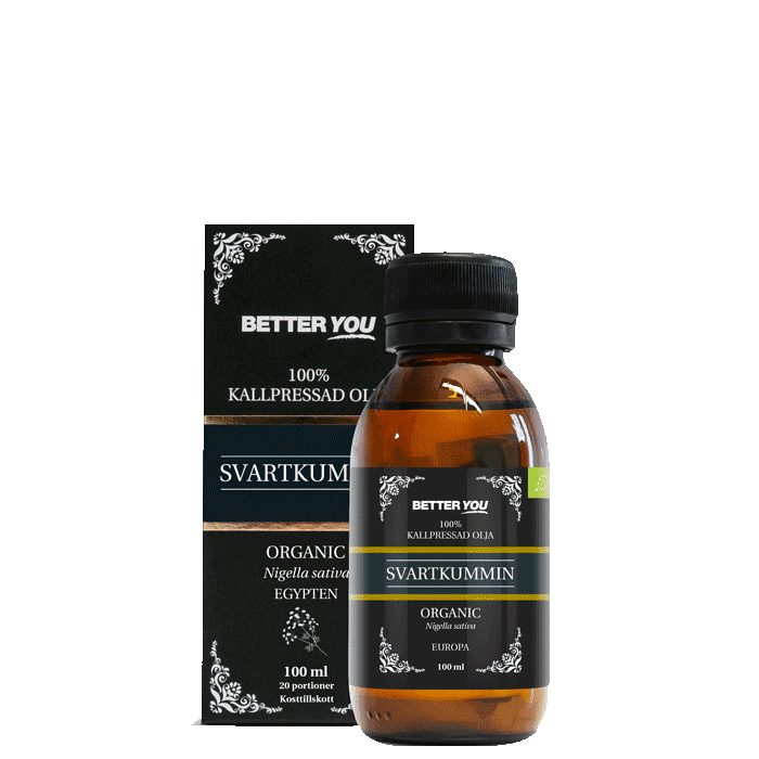 Kallpressad Svartkumminolja 100 ml – från Better You – 143 kr – hos Bodystore