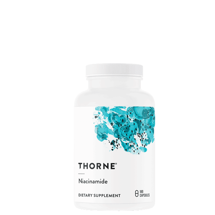 Niacinamide 500 mg 180 kapslar – från Thorne Research Inc. – 311 kr – hos Bodystore