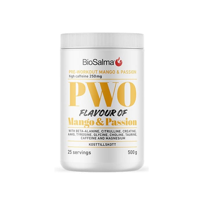 PWO 500g från BioSalma – köp hos Bodystore
