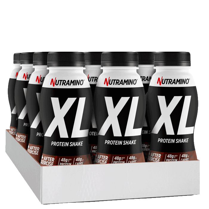 12 x Nutramino Protein XL Shake, 475 ml – från Nutramino Fitness Nutrition – 469 kr – hos Bodystore