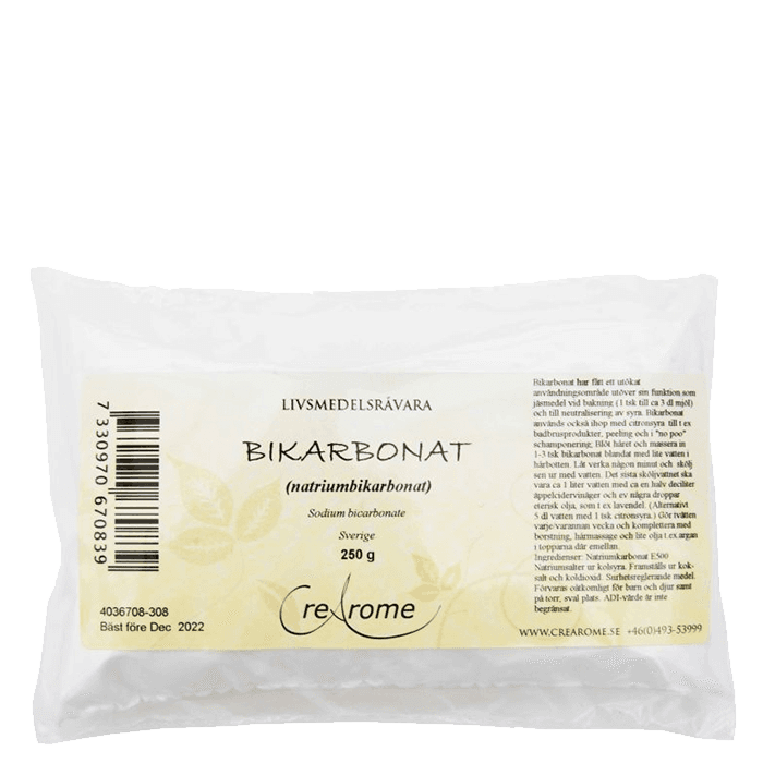 Bikarbonat Storpack 1kg – från Crearome – 109 kr – hos Bodystore