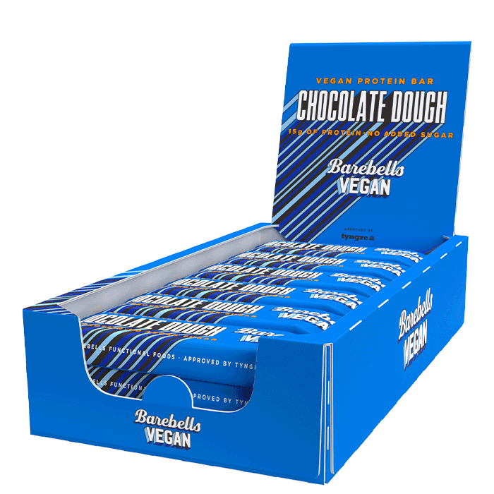 12 x Barebells Vegansk Proteinbar 55 g – från Barebells – 295 kr – hos Bodystore
