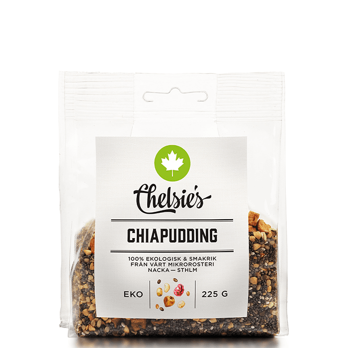 Chiapudding 225 g – från Chelsie s Organic Gourmet Prod – 50 kr – hos Bodystore