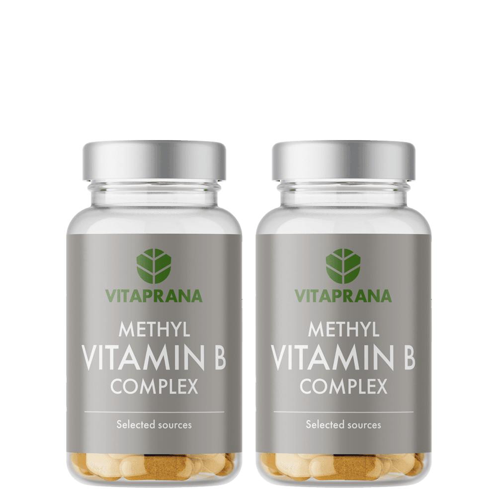 2 x Metyl Vitamin B-komplex, 50 caps från Vitaprana – köp hos Bodystore