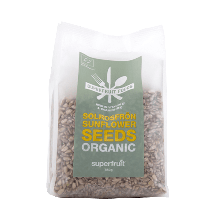 Solrosfrön Naturella 750 g – från Superfruit Foods – 67 kr – hos Bodystore