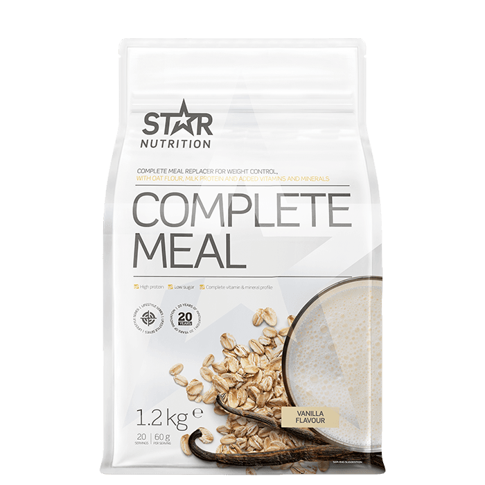 Complete Meal Måltidsersättning 1,2 kg från Star Nutrition – köp hos Bodystore