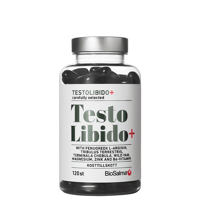 TestoLibido+ Man 120 kapslar – från BioSalma – 159 kr – hos Bodystore