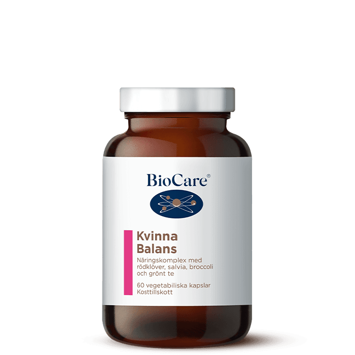 Kvinna Balans 60 kapslar – från BioCare – 300 kr – hos Bodystore