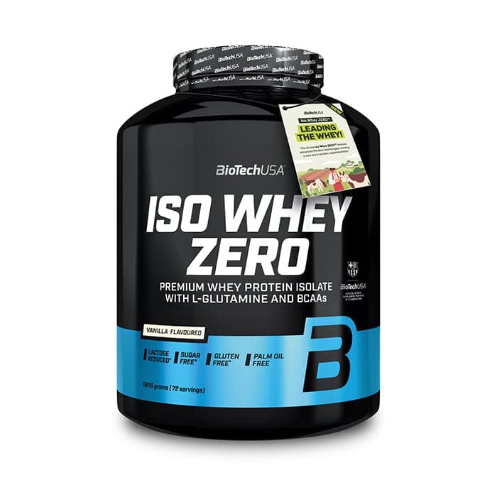 Iso Whey Zero Vassleproteinisolat 1816 g – från Biotech USA – 1149 kr – hos Bodystore