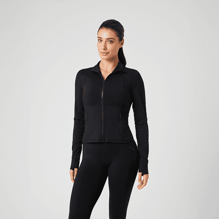 Borg Soft Zip Tröja Svart – från Björn Borg – 749 kr – hos Bodystore