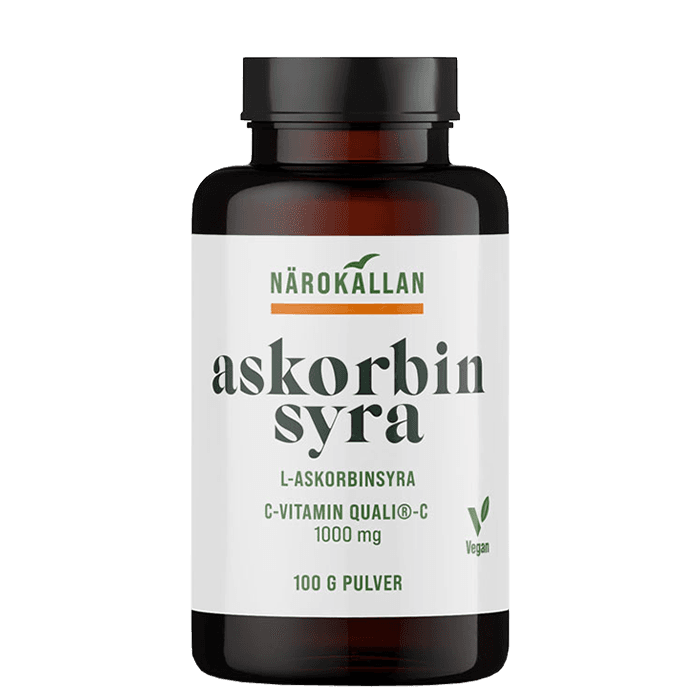 Askorbinsyra 100 g – från Närokällan – 119 kr – hos Bodystore