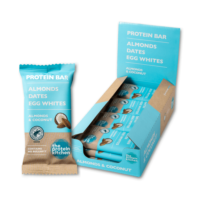 12 x Protein Bar, 50 g – från The Protein Kitchen – 319 kr – hos Bodystore