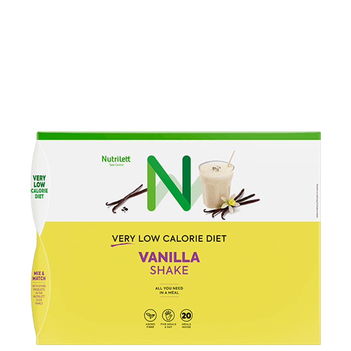 Måltidsersättning Shake Vanilj 20 pack – från Nutrilett – 319 kr – hos Bodystore