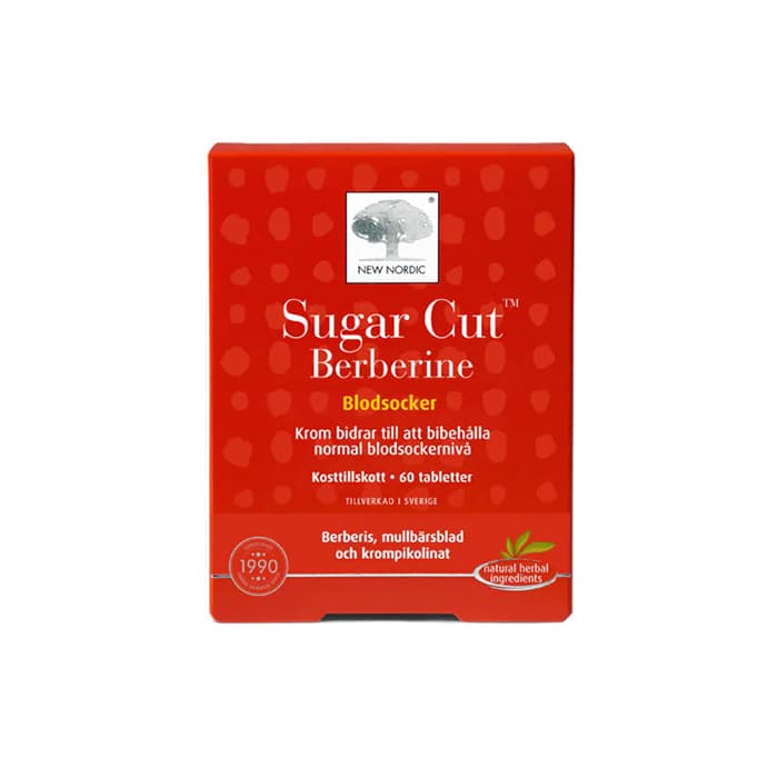 Sugar Cut Berberine 60 tabletter – från New Nordic – 259 kr – hos Bodystore