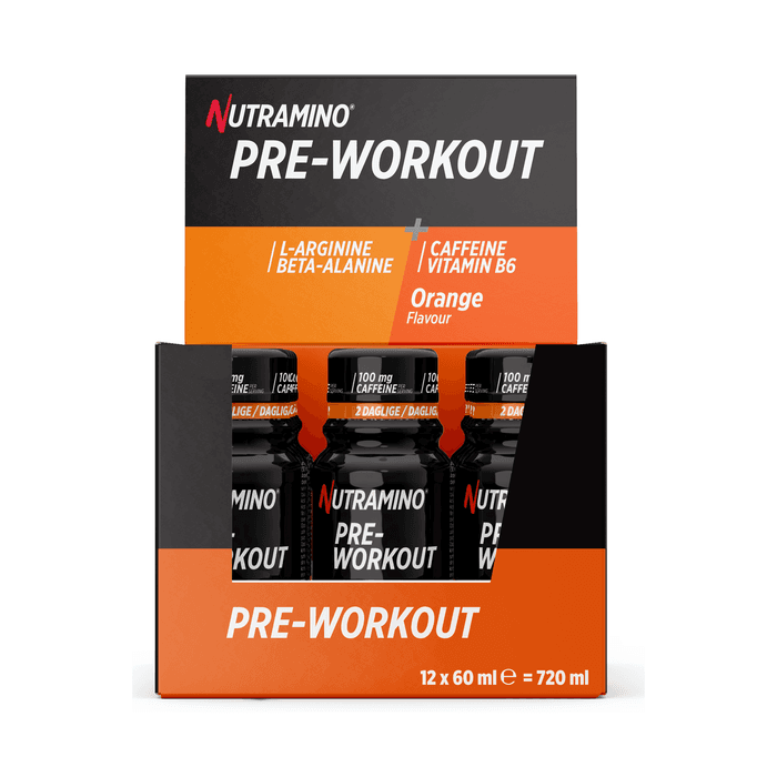 12 x Nutramino PWO Shot 60 ml – från Nutramino Fitness Nutrition – 269 kr – hos Bodystore