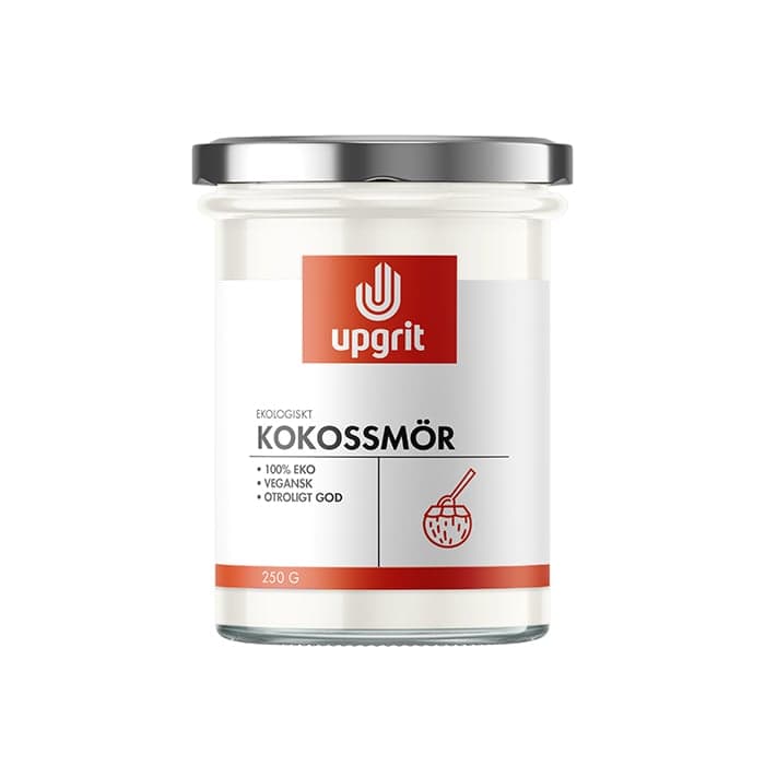 Kokossmör Ekologisk 250 g – från Upgrit – 59 kr – hos Bodystore